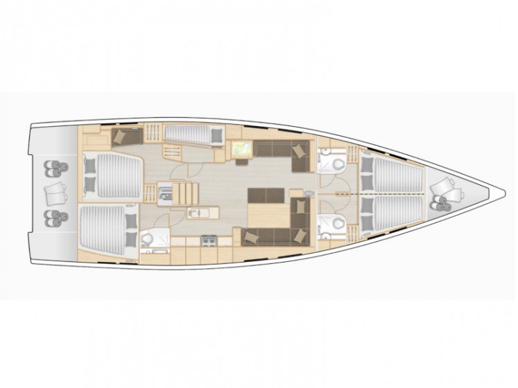 Hanse 548 - Yacht Charter Sailica