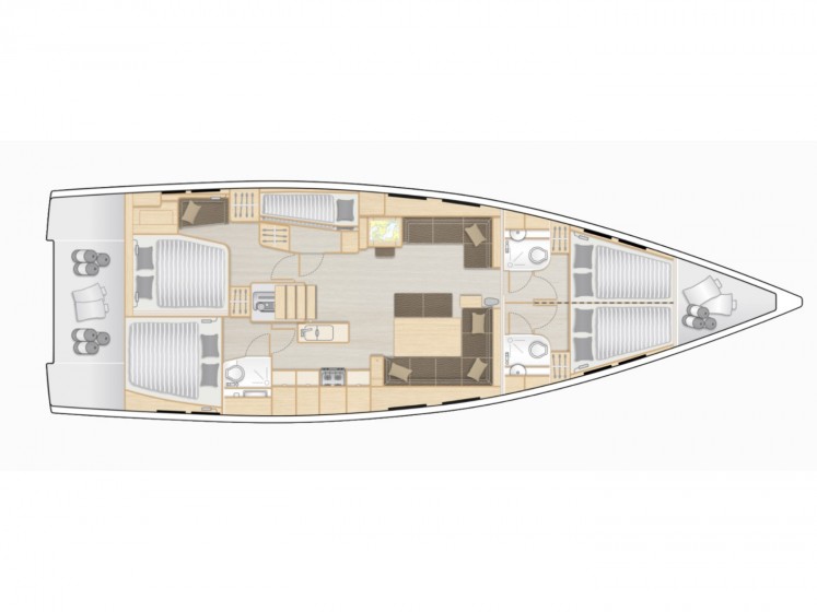 Hanse 548 - Yacht Charter Sailica