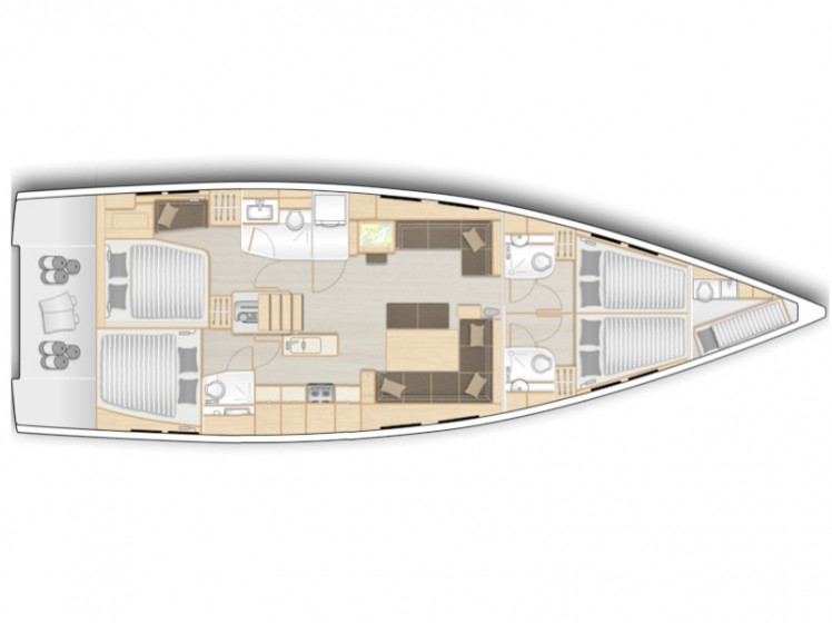 Hanse 548 - Yacht Charter Sailica