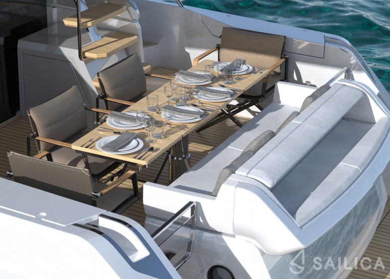 Ferretti 500 - Yacht Charter Sailica