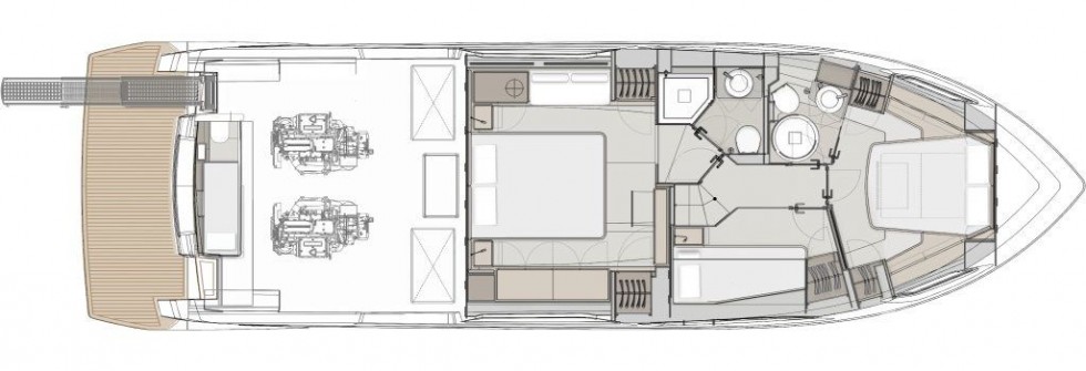 Ferretti 500 - Yacht Charter Sailica