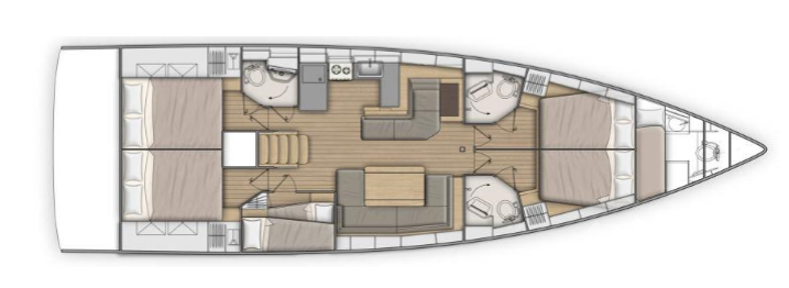 Oceanis 51.1 - Yacht Charter Sailica