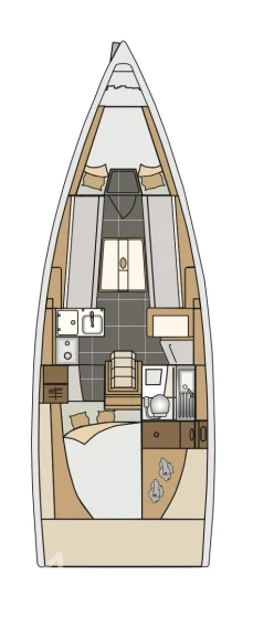 Elan E3 - Yacht Charter Sailica