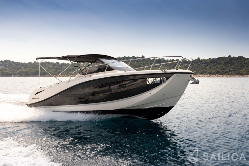 Quicksilver Activ 875 Sundeck - Yacht Charter Sailica