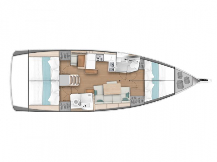 Sun Odyssey 440 - Yacht Charter Sailica