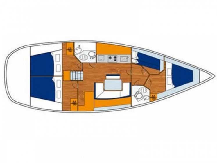 Cyclades 43.4 - Yacht Charter Sailica