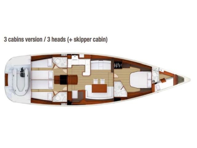 Jeanneau 58 - Yacht Charter Sailica