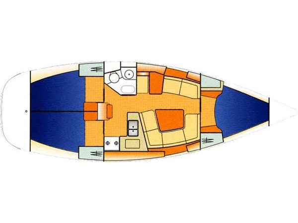 Sun Odyssey 37 - Yacht Charter Sailica