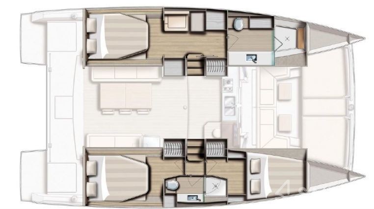 Bali 4.1 - Yacht Charter Sailica