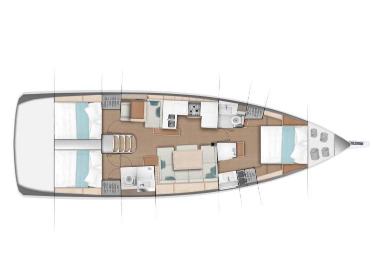 Sun Odyssey 410 - Yacht Charter Sailica