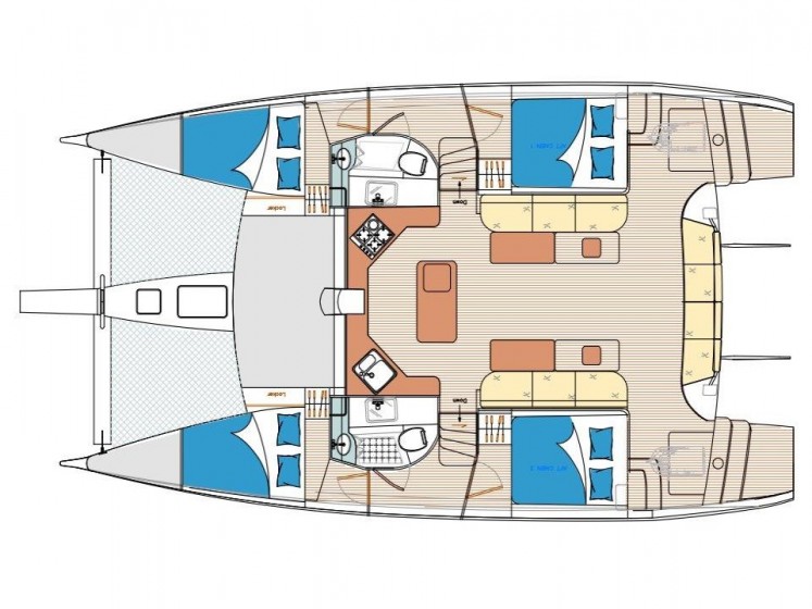 Island Spirit 410 - Yacht Charter Sailica