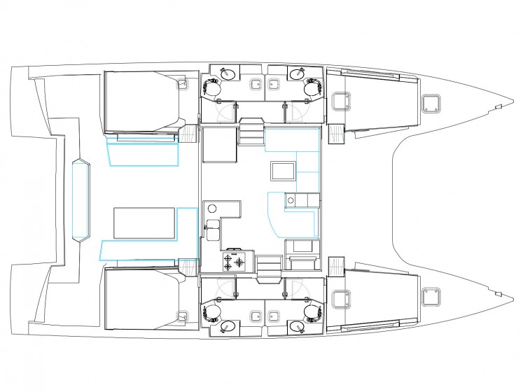 Nautitech 46 Fly - Yacht Charter Sailica