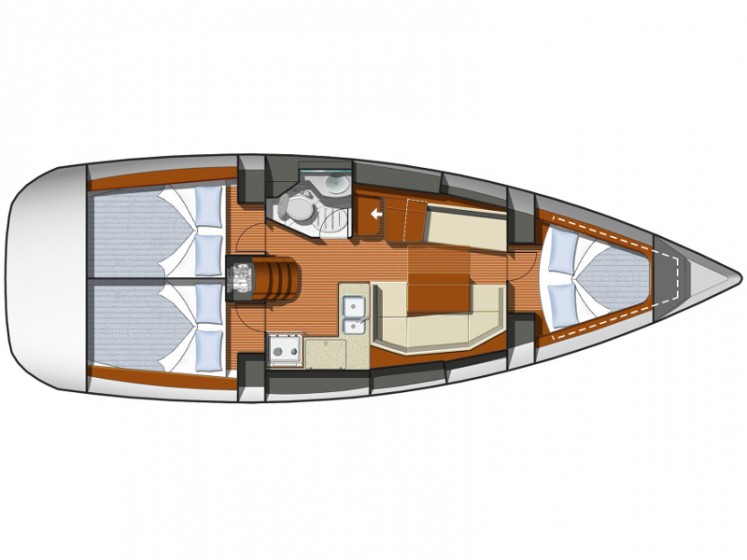 Sun Odyssey 36i - Yacht Charter Sailica