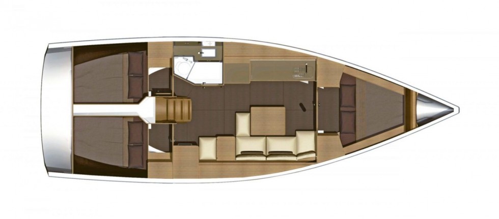 Dufour 382 GL - Yacht Charter Sailica