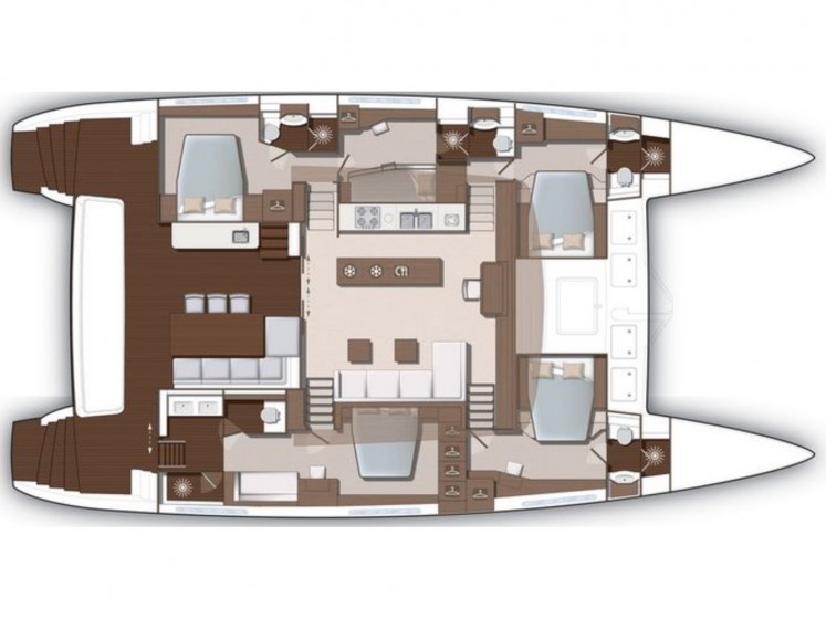 Lagoon 630 - Yacht Charter Sailica