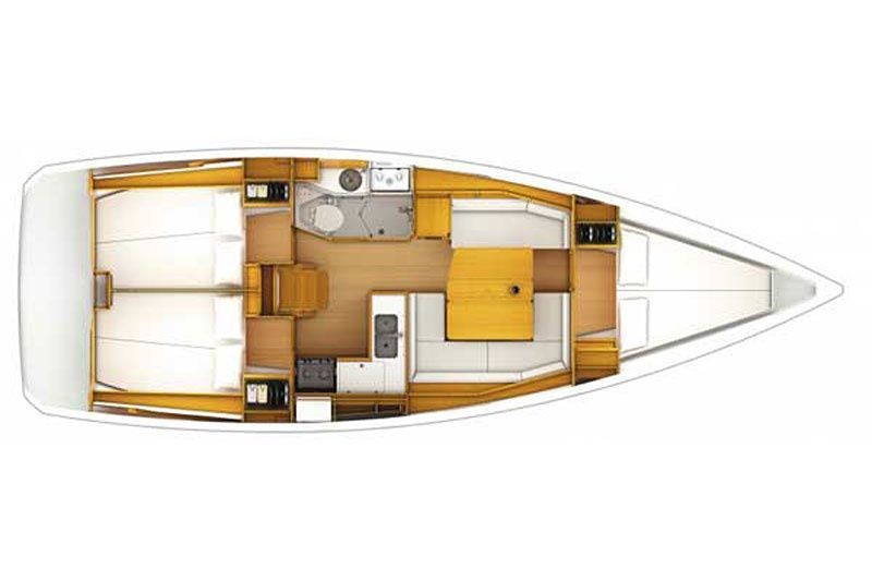 Sun Odyssey 379 - Yacht Charter Sailica