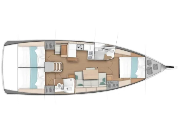 Sun Odyssey 440 - Yacht Charter Sailica