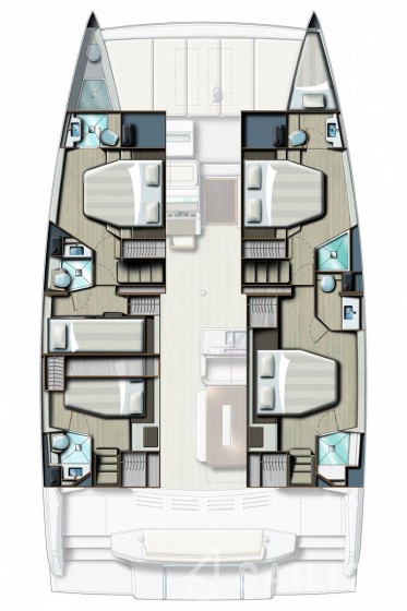 Bali 4.8  - Yacht Charter Sailica