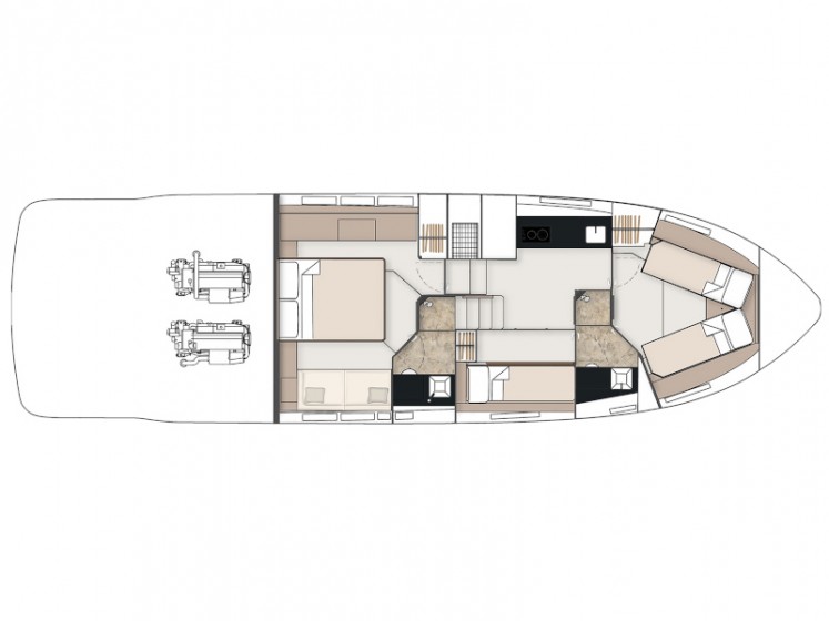 Fairline Squadron 50 - Yacht Charter Sailica