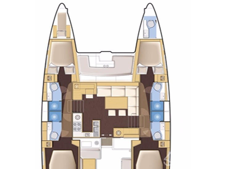Lagoon 450  Flybridge - Yacht Charter Sailica