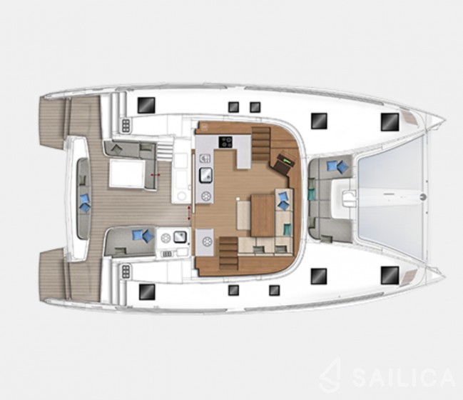 Lagoon 46  - Yacht Charter Sailica