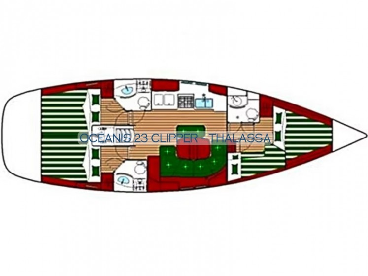 Oceanis 423 - 3 cab. - Yacht Charter Sailica
