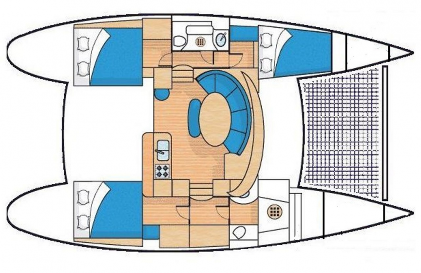 Lagoon 380 S2 - Yacht Charter Sailica