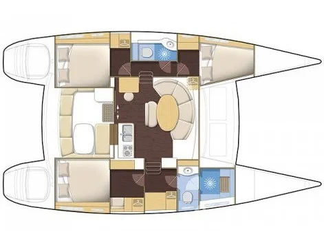 Lagoon 380 S2 - Yacht Charter Sailica