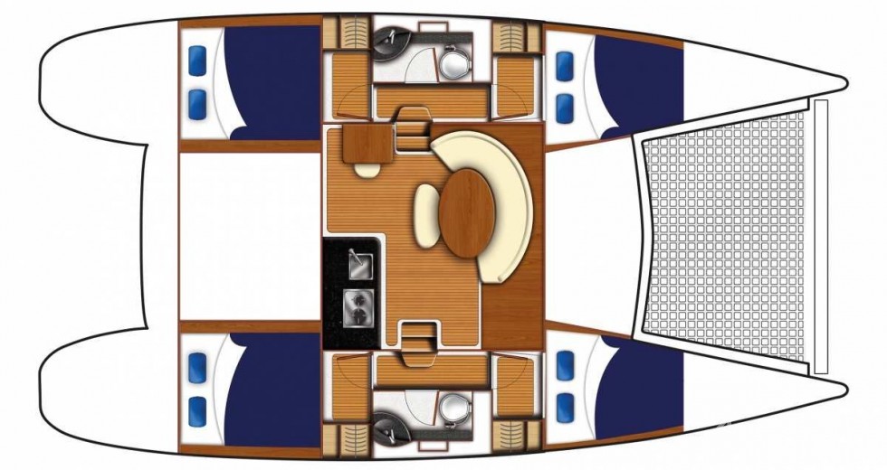 Lagoon 380 S2 - Yacht Charter Sailica