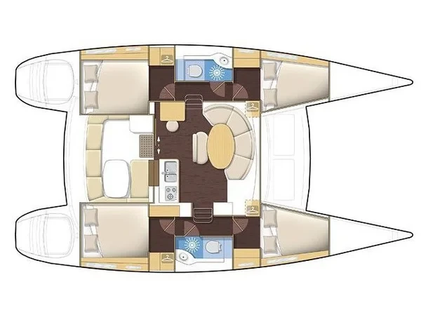 Lagoon 380 S2 - Yacht Charter Sailica