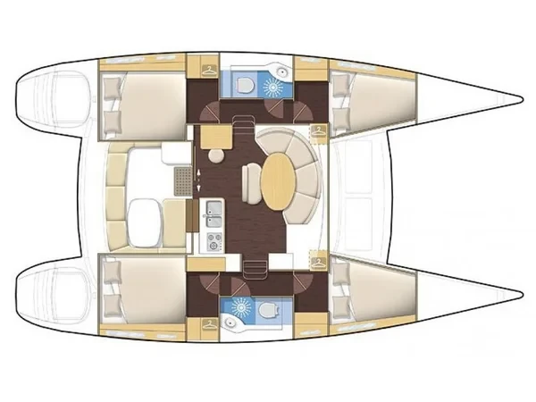 Lagoon 400 S2 - Yacht Charter Sailica