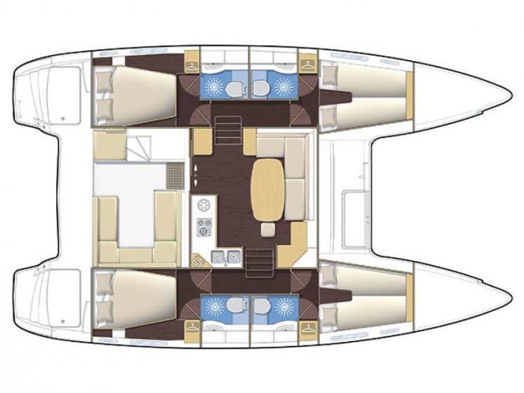 Lagoon 400 S2 - Yacht Charter Sailica