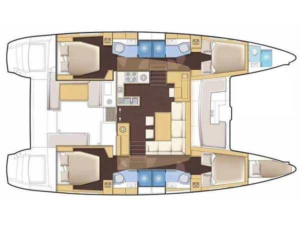 Lagoon 46  - Yacht Charter Sailica