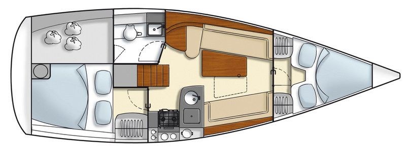 Hanse 325 - Yacht Charter Sailica