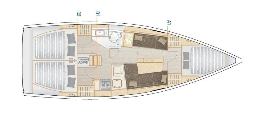 Hanse 348 - Yacht Charter Sailica
