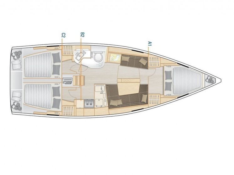 Hanse 388 - Yacht Charter Sailica