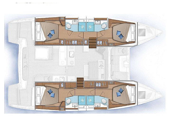 Lagoon 46  - Yacht Charter Sailica