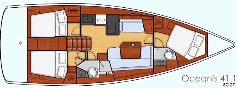 Oceanis 41.1 - Yacht Charter Sailica