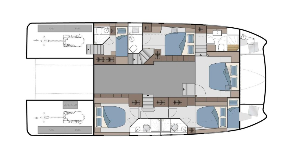 Aquila 54 - Yacht Charter Sailica