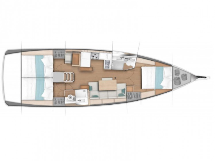 Sun Odyssey 440 - Yacht Charter Sailica