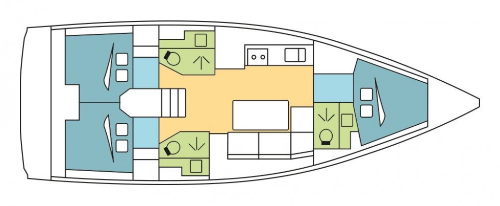 Dufour 390 - Yacht Charter Sailica