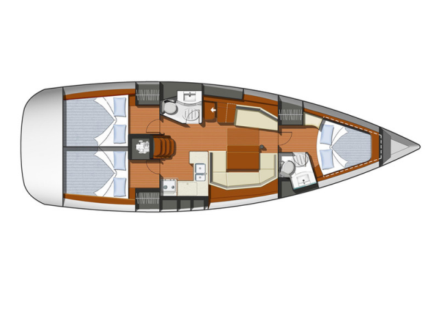 Sun Odyssey 42i - Yacht Charter Sailica
