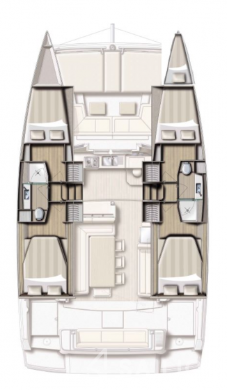 Bali 4.2 - Yacht Charter Sailica
