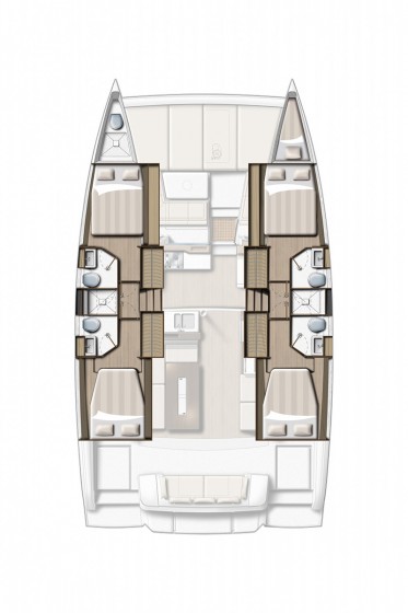 Bali 4.2 - Yacht Charter Sailica