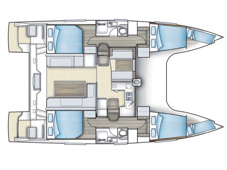 Nautitech 46 Fly - Yacht Charter Sailica