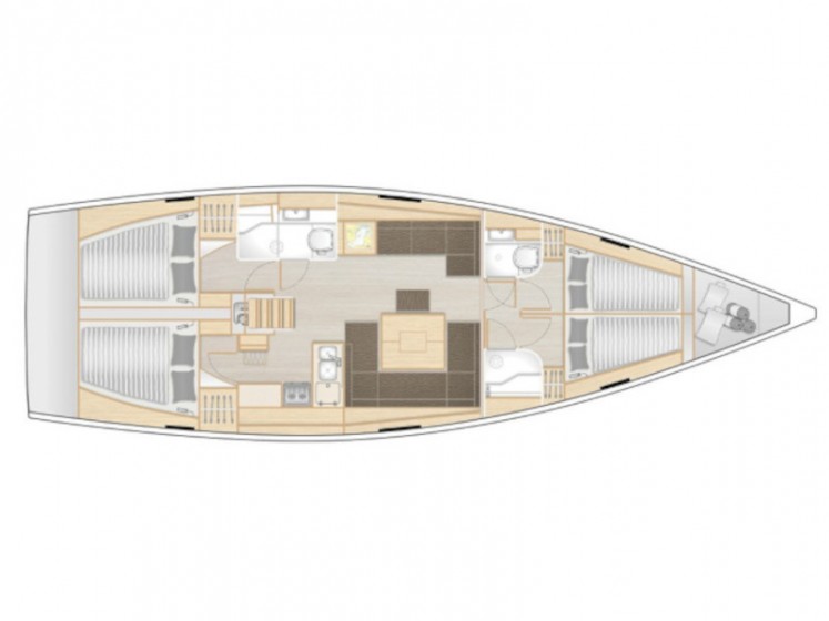 Hanse 458 - Yacht Charter Sailica
