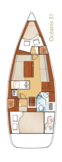 Oceanis 31 - Yacht Charter Sailica