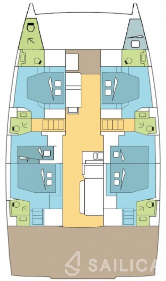 Bali 4.8  - Yacht Charter Sailica