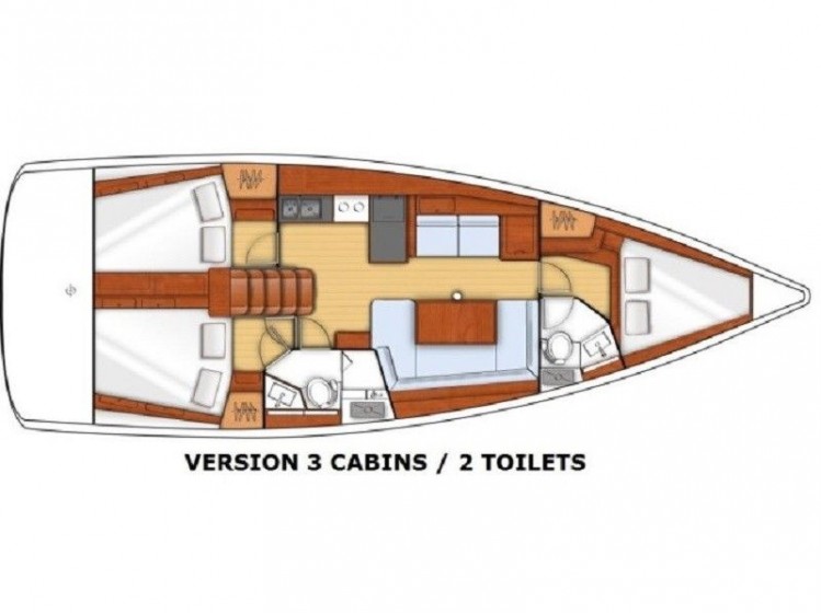 Oceanis 38.1 - Yacht Charter Sailica