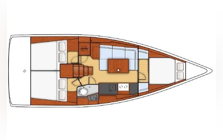 Oceanis 38.1 - Yacht Charter Sailica